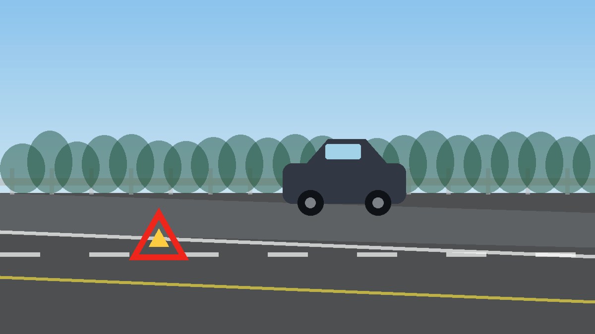 白沙道路故障安全等待现场图